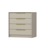 Hanah Home Kale Luxe - 7939 Cómoda Color Piedra